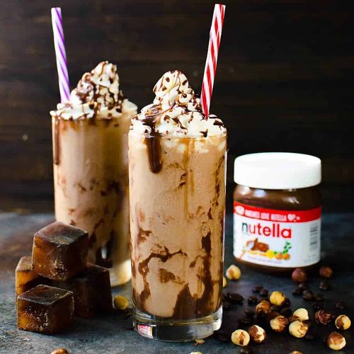 Nutella frappuccino