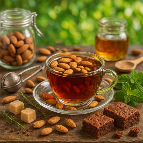 Thé aux amandes