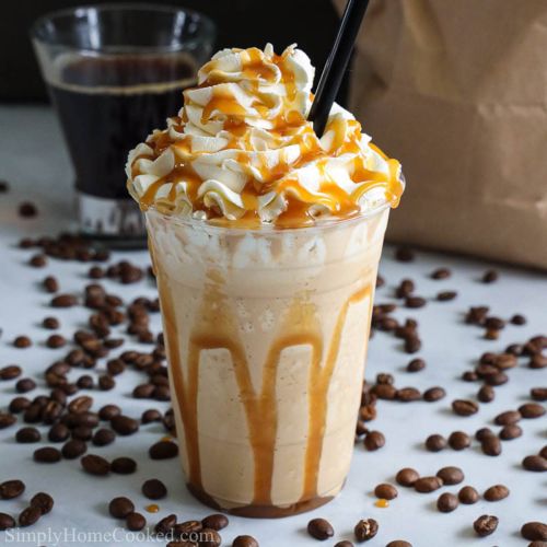 Caramel frappuccino