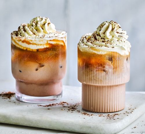 Iced marbel mocha