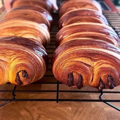 Pain chocolat double