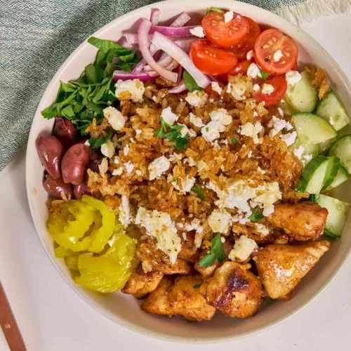 Crispy bowl
