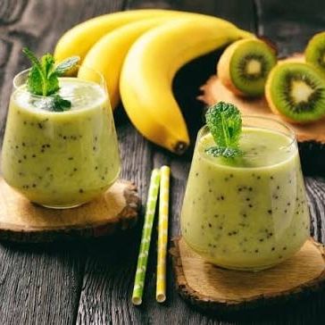 Cocktail Kiwi + Banane
