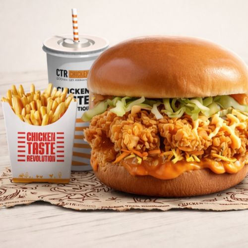 2/ Garlic chitir burger menu