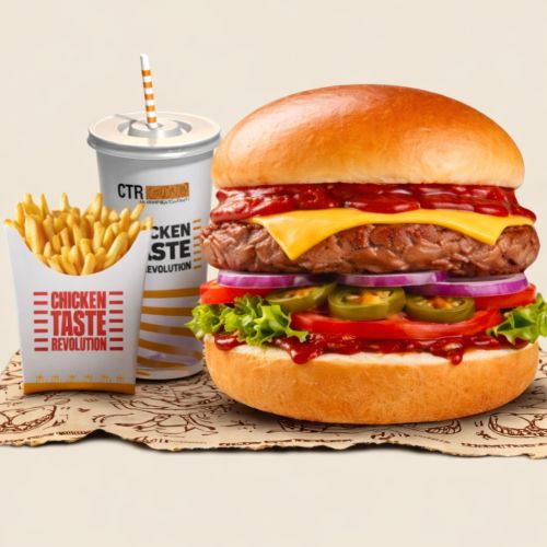 24/ Mexican burger menu
