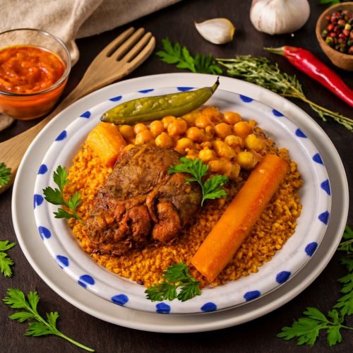 Couscous à l'agneau