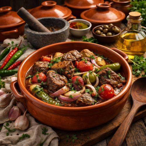 Cocotte berbère boeuf