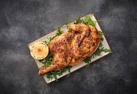 Demi-poulet rôti