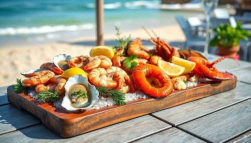 PLANCHE DE FRUITS DE MER