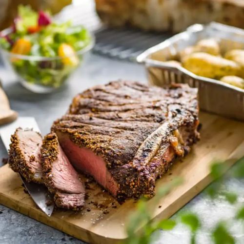 Côte à l'os grillée (400 g)