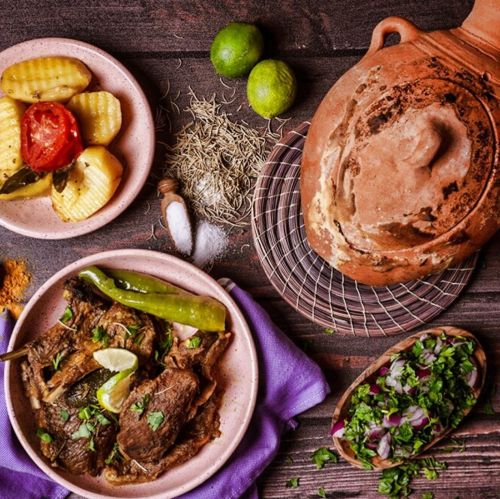 Gargoulette d'agneau au feu de bois