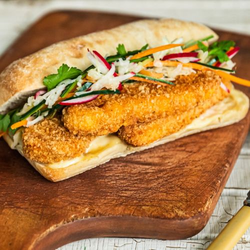 Escalope de poulet panée