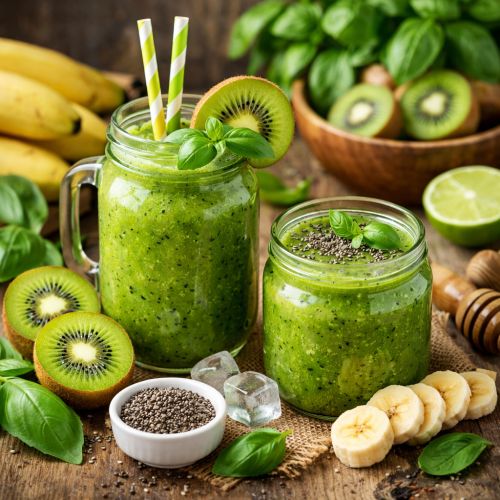 Kiwi Banane Basilic