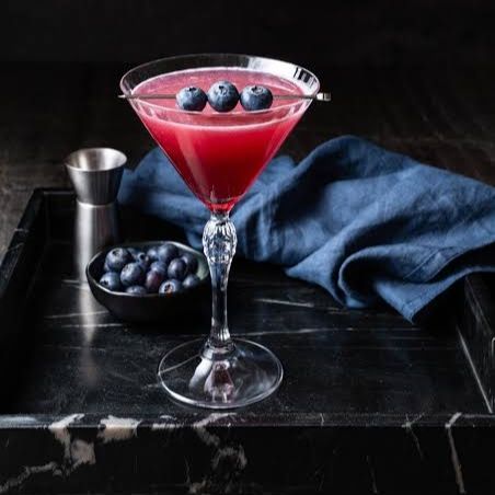 Bleuberry martini