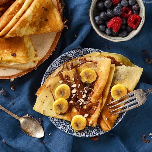 Crêpe Chocolat Blanc Fruit rouges
