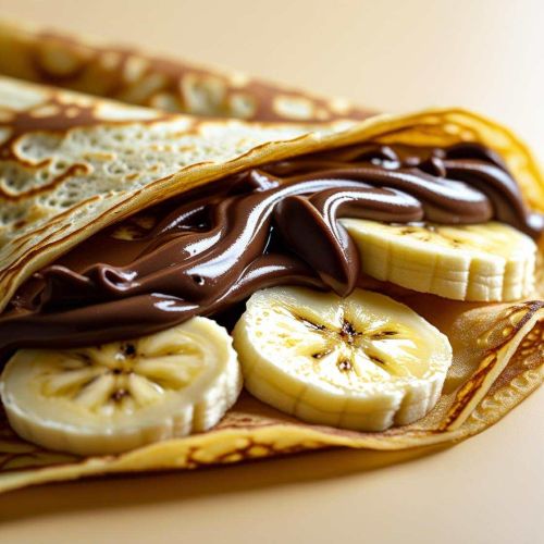 Crêpe Banane Split