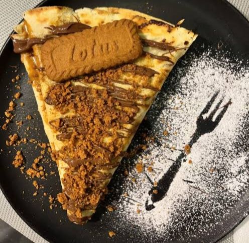 Crêpe Nutella spéculoos
