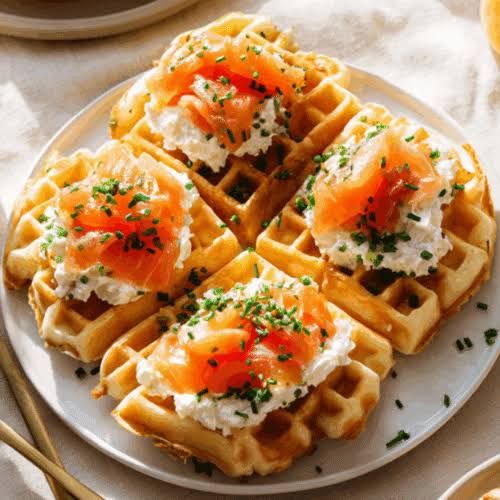 Gaufre Saumon