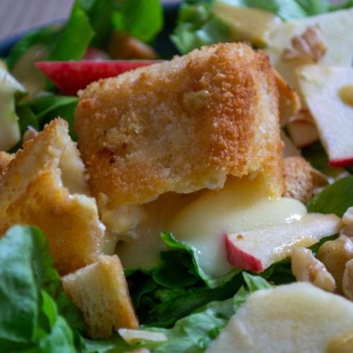 Salade Camembert Croustillant