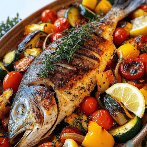 Dorade Légumes Grillés