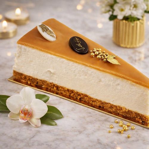 CHEESECAKE CARAMEL CHOCOLAT BLANC