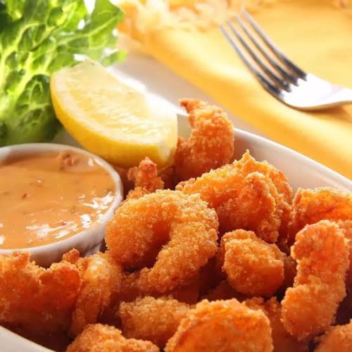 Crevettes pannées