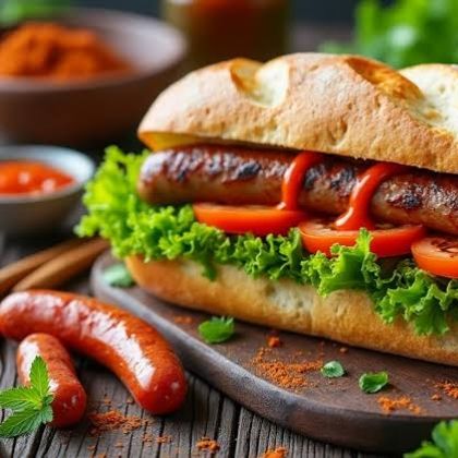 Sandwich merguez