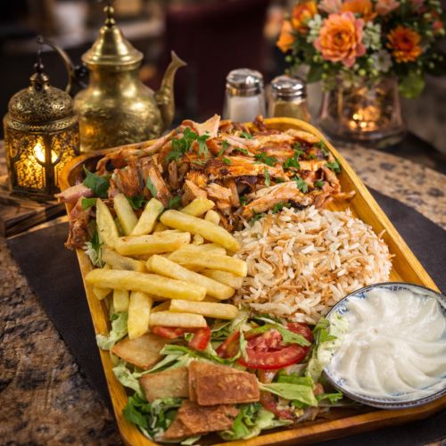 Plat chawarma