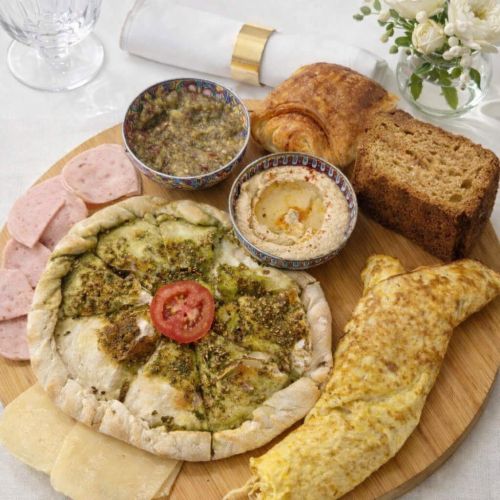 Petit-déjeuner Al Quds (1p)